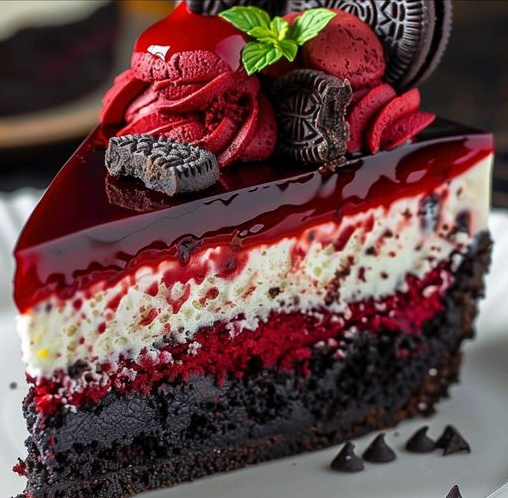 Red Velvet Oreo Cheesecake - Recipes Vista