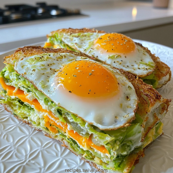 Veggie Cabbage Egg Pockets