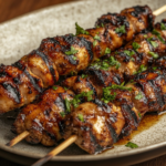 Grilled Chicken Skewers 3 Grilled Chicken Skewers