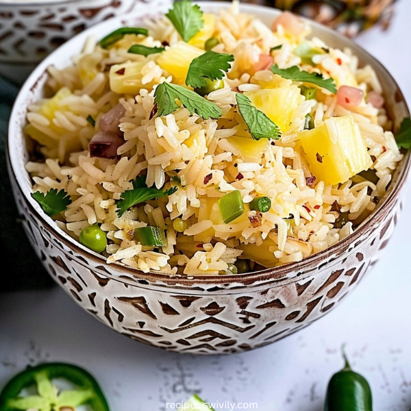 Jalapeño Pineapple Rice (One Pot)