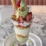 Matcha Strawberry Parfait 3 Matcha Strawberry Parfait