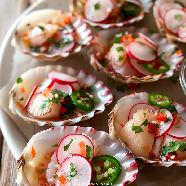 Spicy Asian Scallop Ceviche