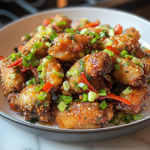 Salt and Pepper Chicken Wings