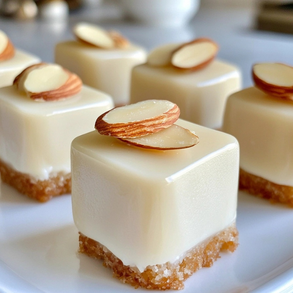 White Almond Petit Fours