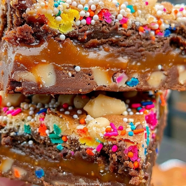 Confetti Killer Brownies