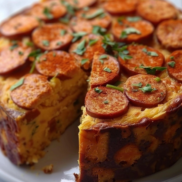 Chorizo Paprika Cake