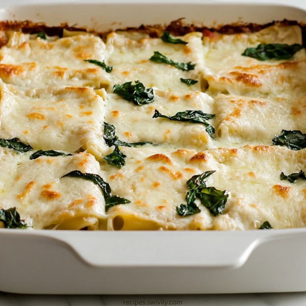 Cheesy Honeycomb Pasta Bake
