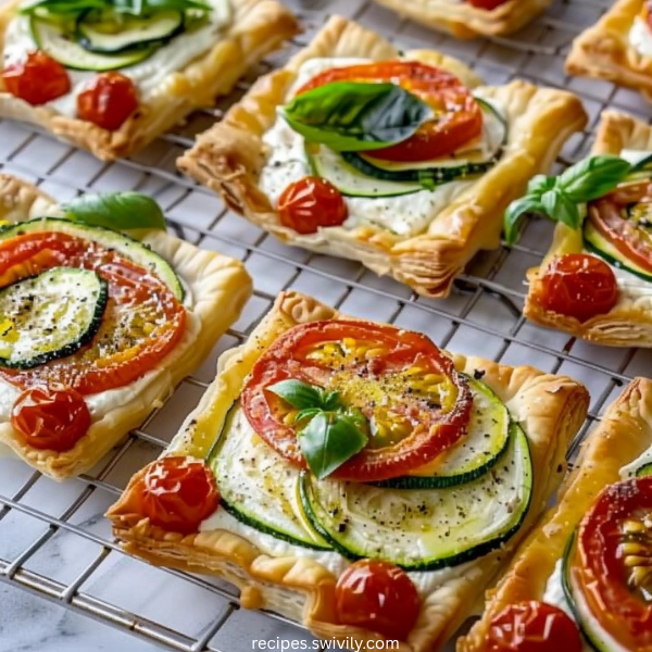 Veggie Puff Pastry Tarts