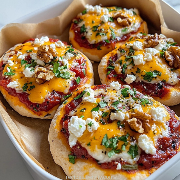 High-Protein Mini Pizza