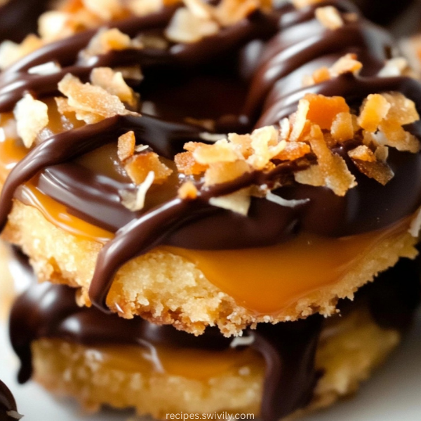 Homemade Samoas Cookies