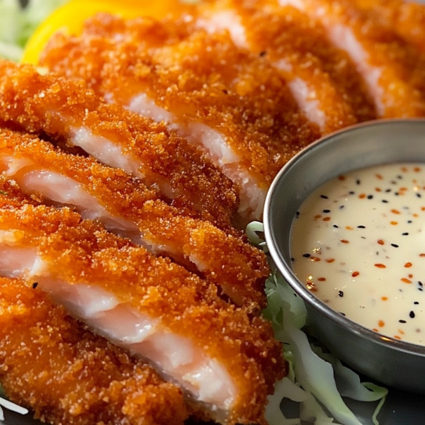 Crispy Salmon Katsu