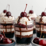 Chocolate Cherry Cake in a Jar 3 Chocolate Cherry Cake in a Jar