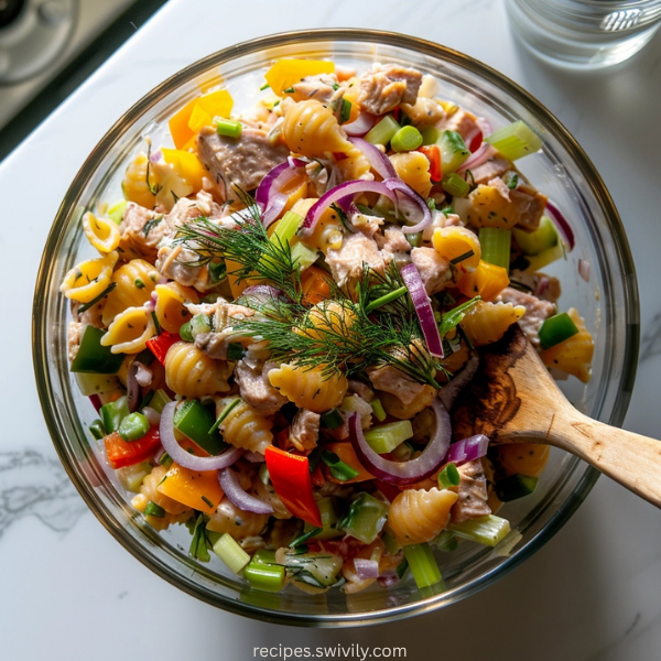 French Tuna Pasta Salad