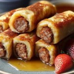 Sausage-Stuffed French Toast Roll-Ups 3 Sausage-Stuffed French Toast Roll-Ups