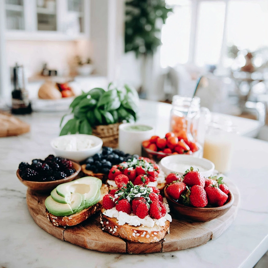 Breakfast Bruschetta Bar Recipe