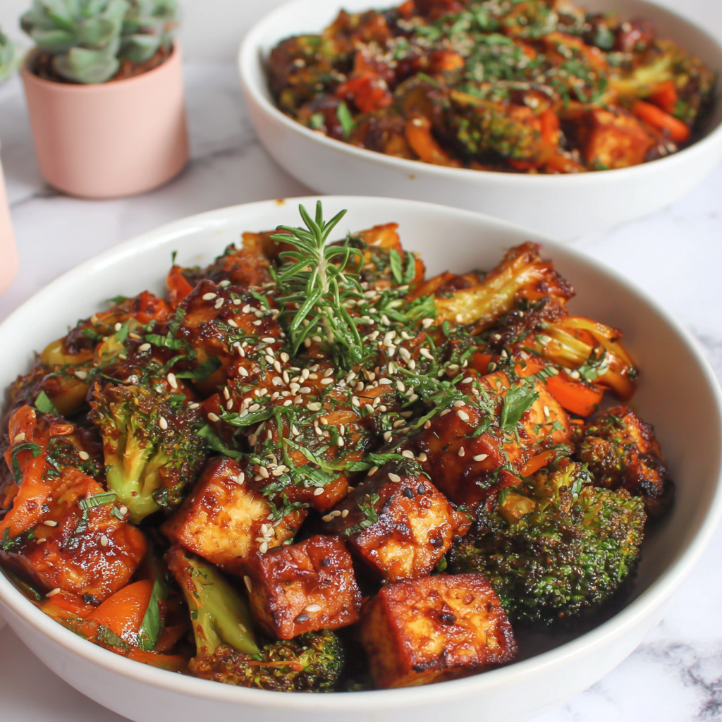 Teriyaki Tofu Stir Fry Recipe