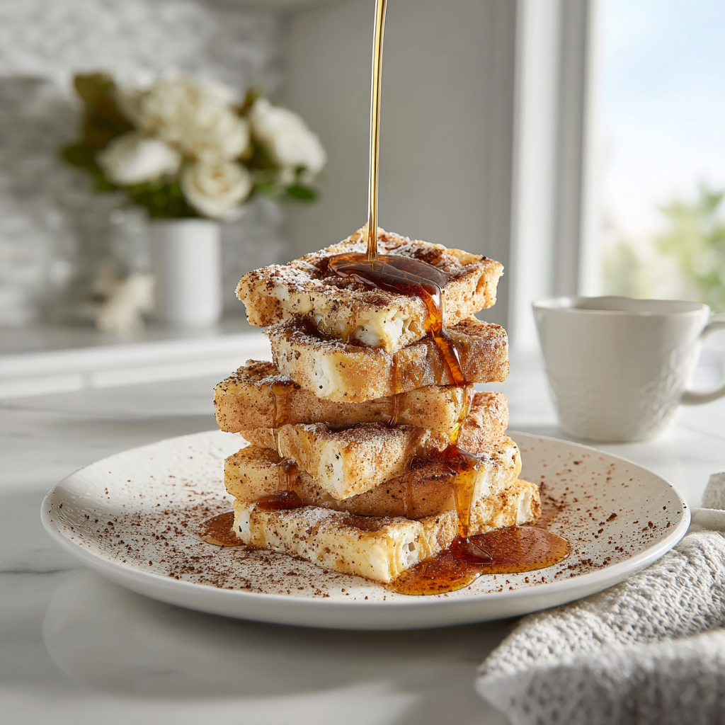 French Toast with Cinnamon and Vanilla Recipe - Recipe Image