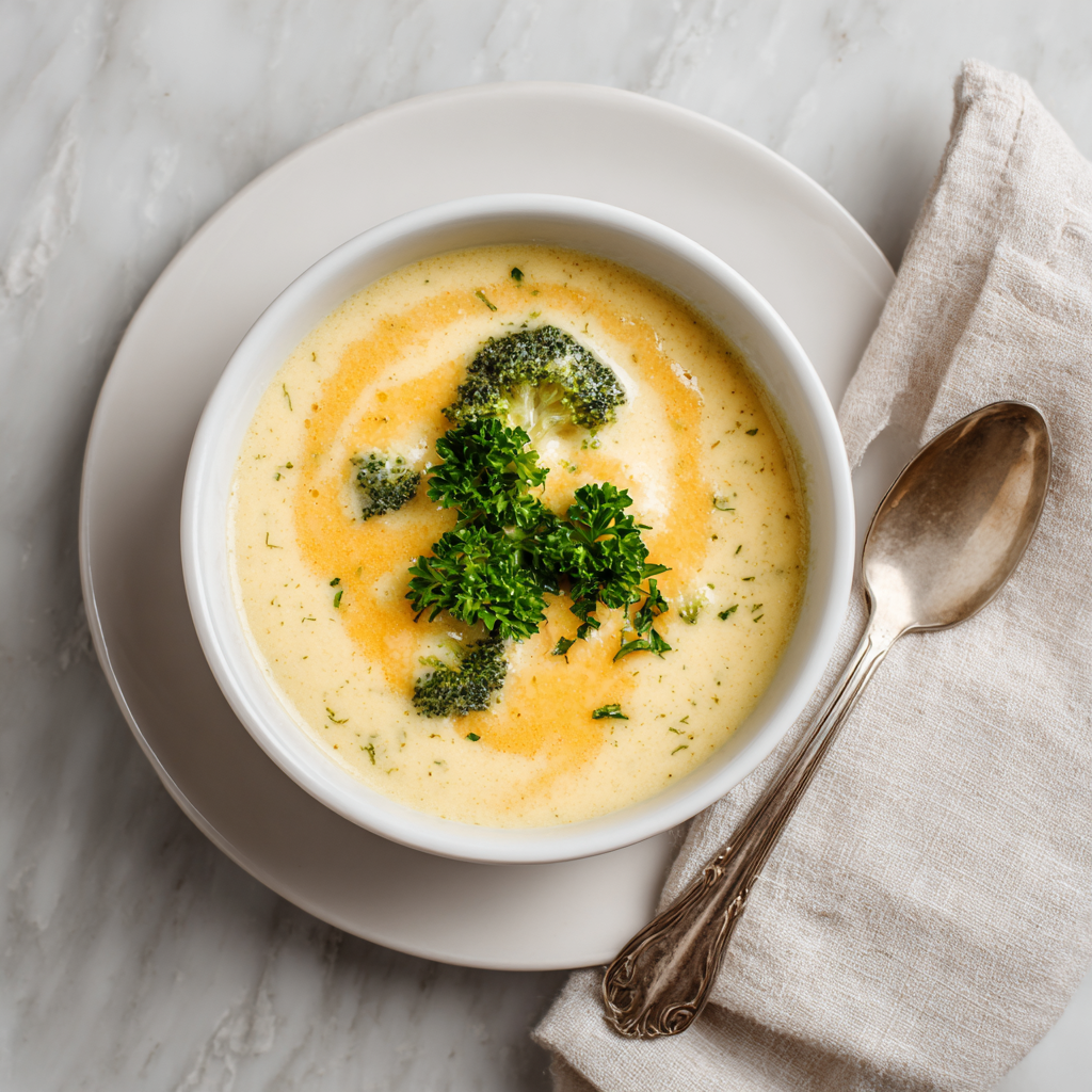 Broccoli and Cheese Soup Recipe - Recipe Image