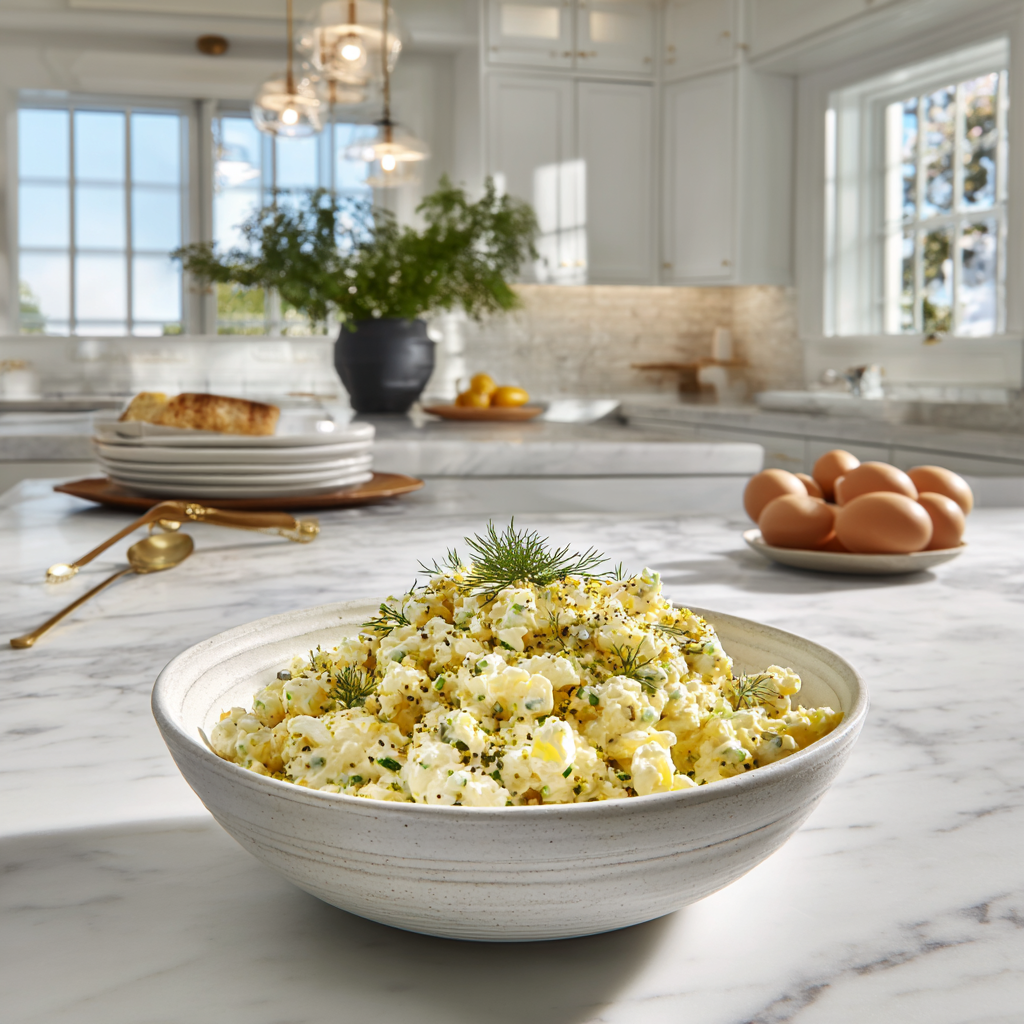 Egg Salad with Pickles and Dill Recipe - Recipe Image