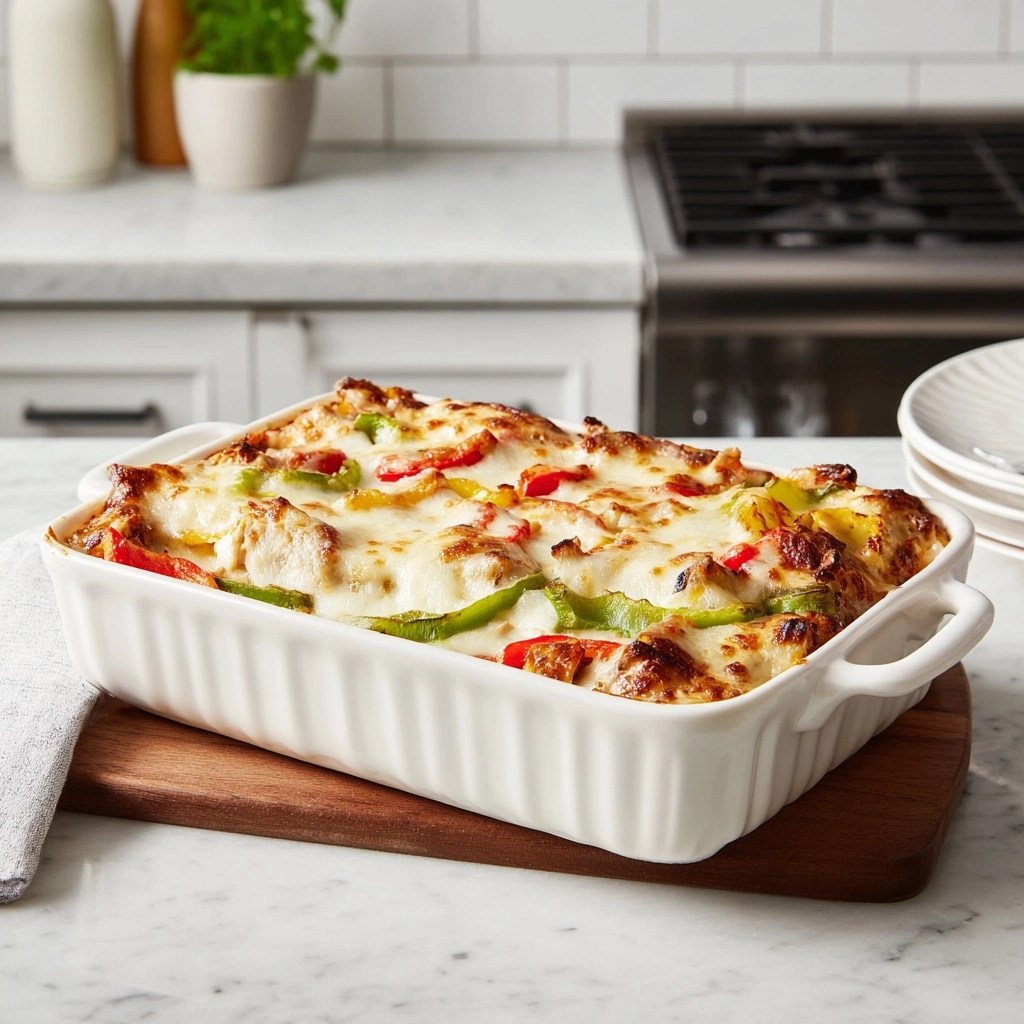 Chicken Fajita Casserole Recipe
