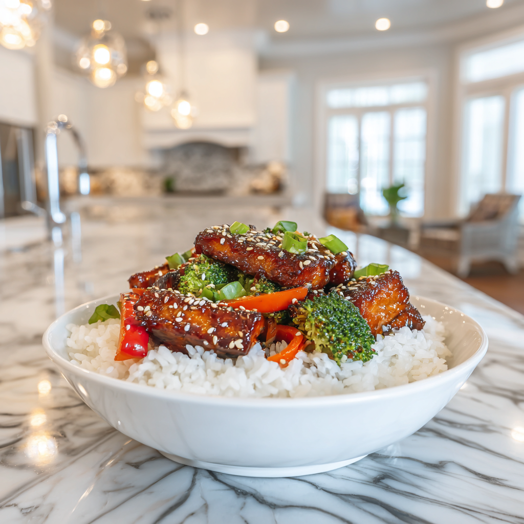 Teriyaki Tofu Stir Fry Recipe 6 Teriyaki Tofu Stir Fry Recipe - Recipe Image
