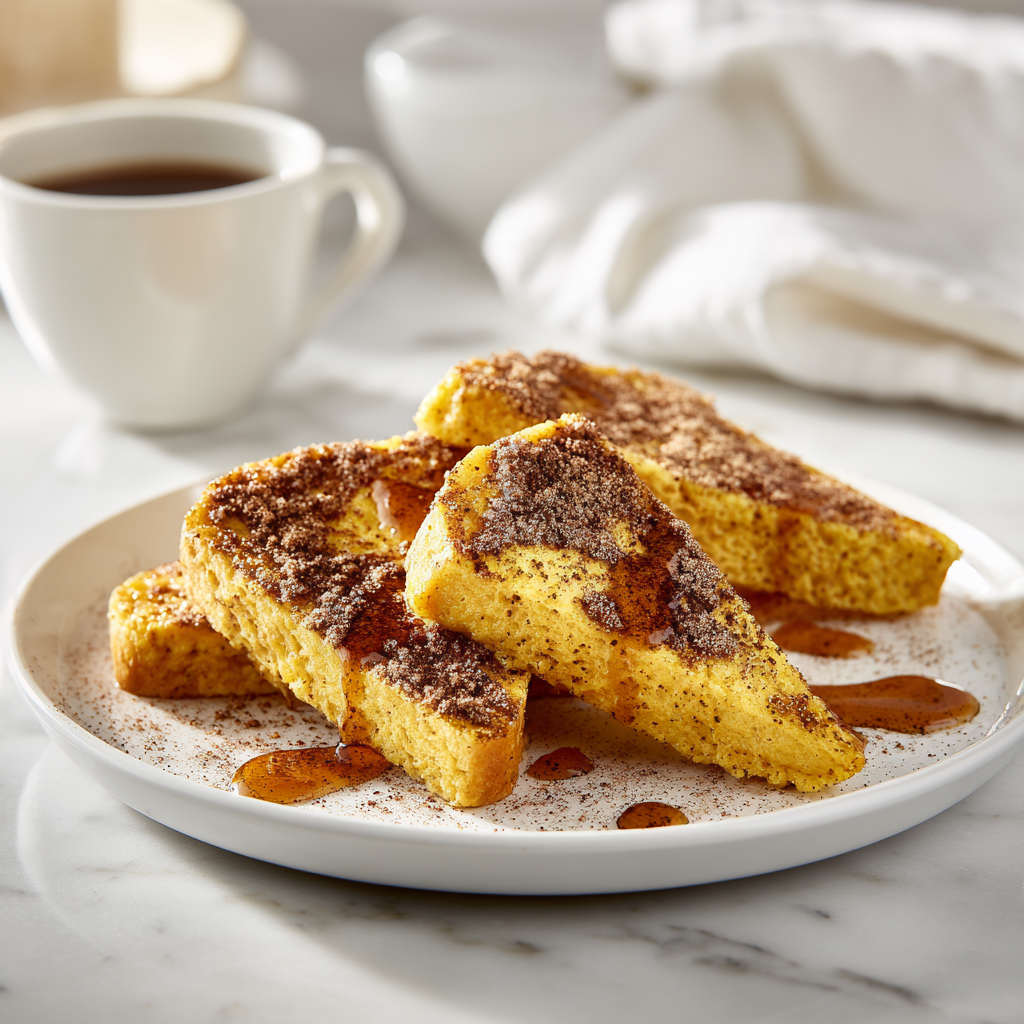 French Toast with Cinnamon and Vanilla Recipe - Recipe Image