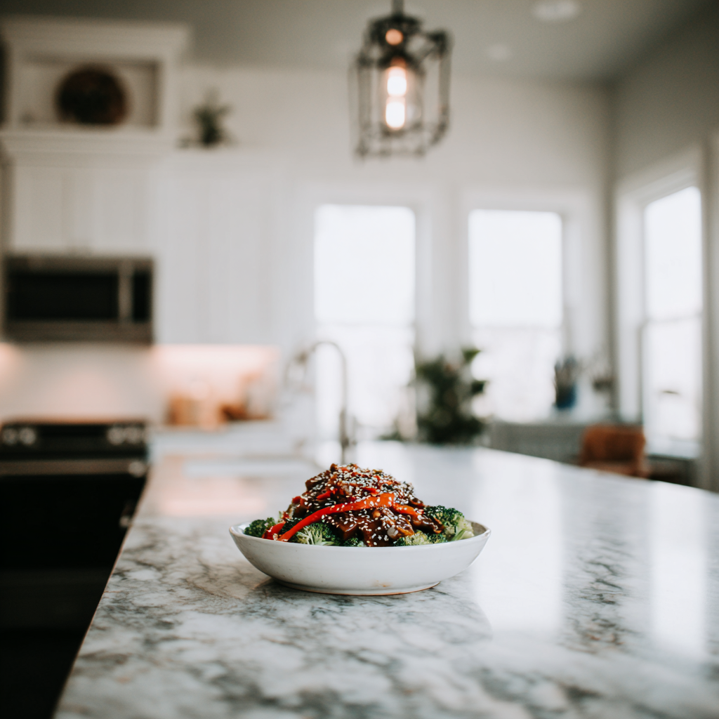 Teriyaki Tofu Stir Fry Recipe - Recipe Image