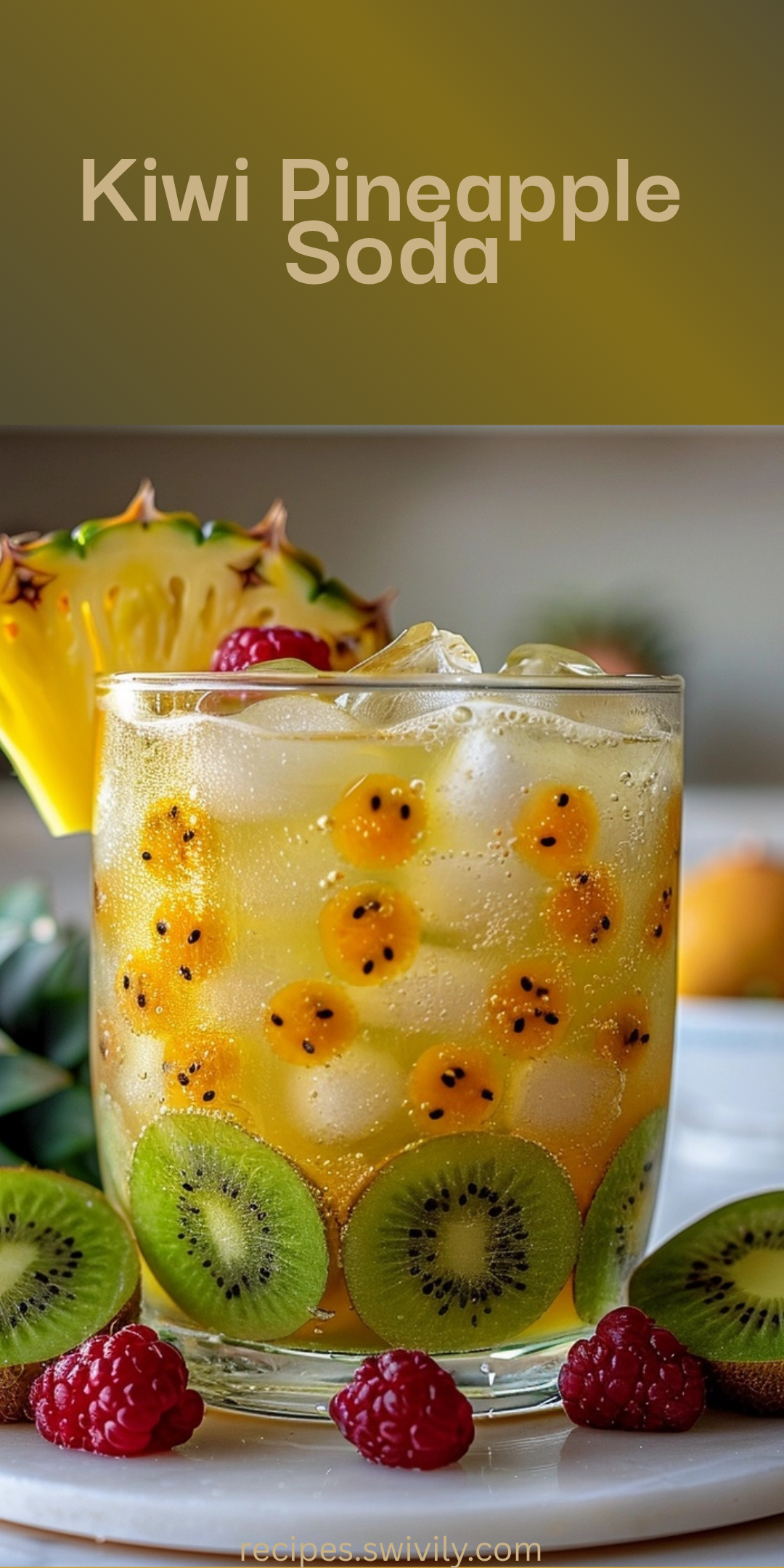 Kiwi Pineapple Soda