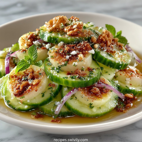 Crunchy Cucumber Apple Salad