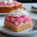 Pretty Pink Apple Pudding Cake 3 Pretty Pink Apple Pudding Cake