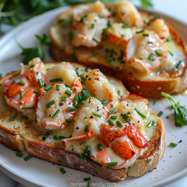 Butter Poached Lobster on Toast