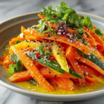 Korean Carrot Salad 2 Korean Carrot Salad