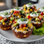 Potluck‑Perfect Tex‑Mex Salad Cups