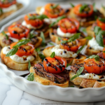 Burrata and Steak Crostini 3 Burrata and Steak Crostini