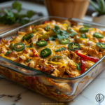 Fajita Chicken Casserole 3 Fajita Chicken Casserole