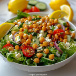 Lemon-Herb Greek Salad with Chickpeas 3 Lemon-Herb Greek Salad with Chickpeas