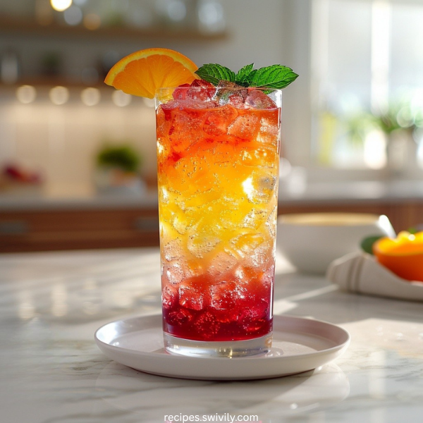 Pineapple-Orange Grenadine Glow