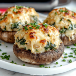 Crab Stuffed Mushrooms 3 Crab Stuffed Mushrooms