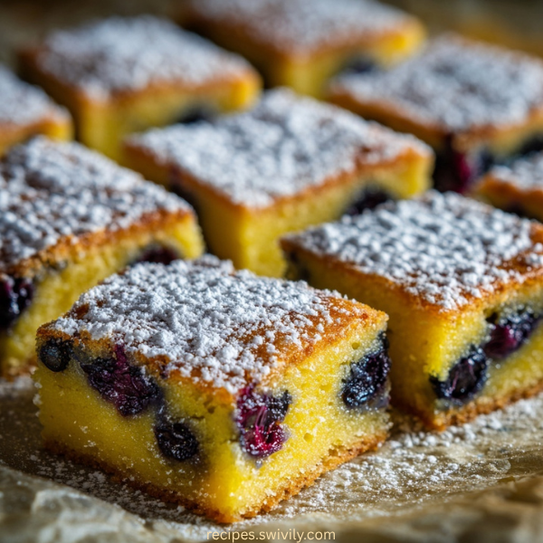 Lemon Blueberry Bars