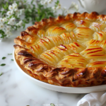 Golden Potato Leek Pie 3 Golden Potato Leek Pie
