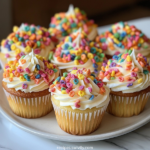 Fruity Pebbles Cupcakes 3 Fruity Pebbles Cupcakes