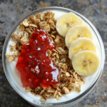 Banana Rhubarb Ginger Yogurt Breakfast Ready Recipe