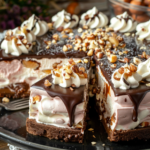 Hazelnut Mousse Cake with Vanilla Cream Recipe