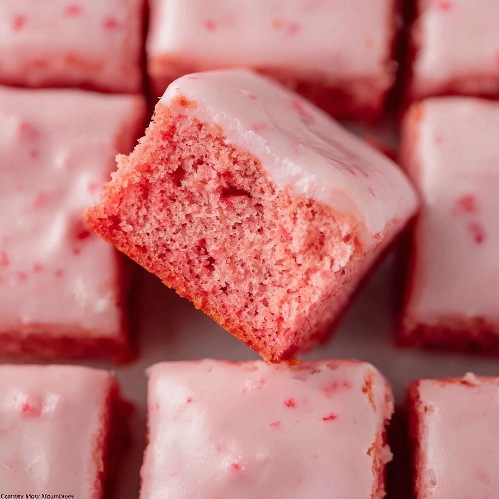 Strawberry Brownies Recipe 6 Strawberry Brownies Recipe - Recipe Image