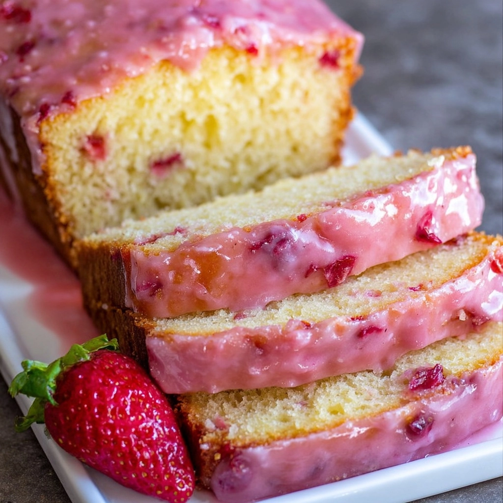 Strawberry Pound Cake Recipe