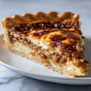 French Onion Tart Recipe