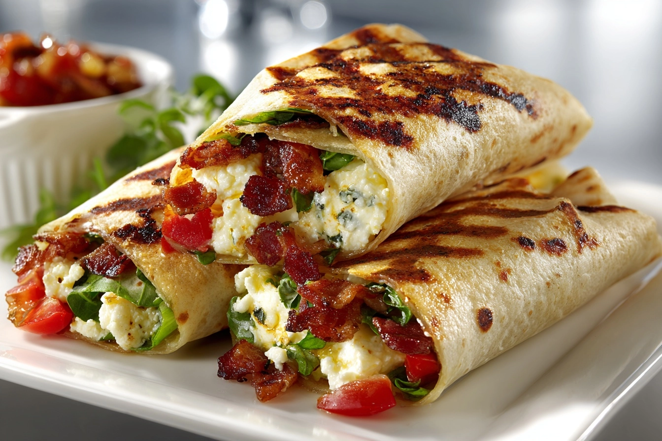 Cottage Cheese Wraps Recipe