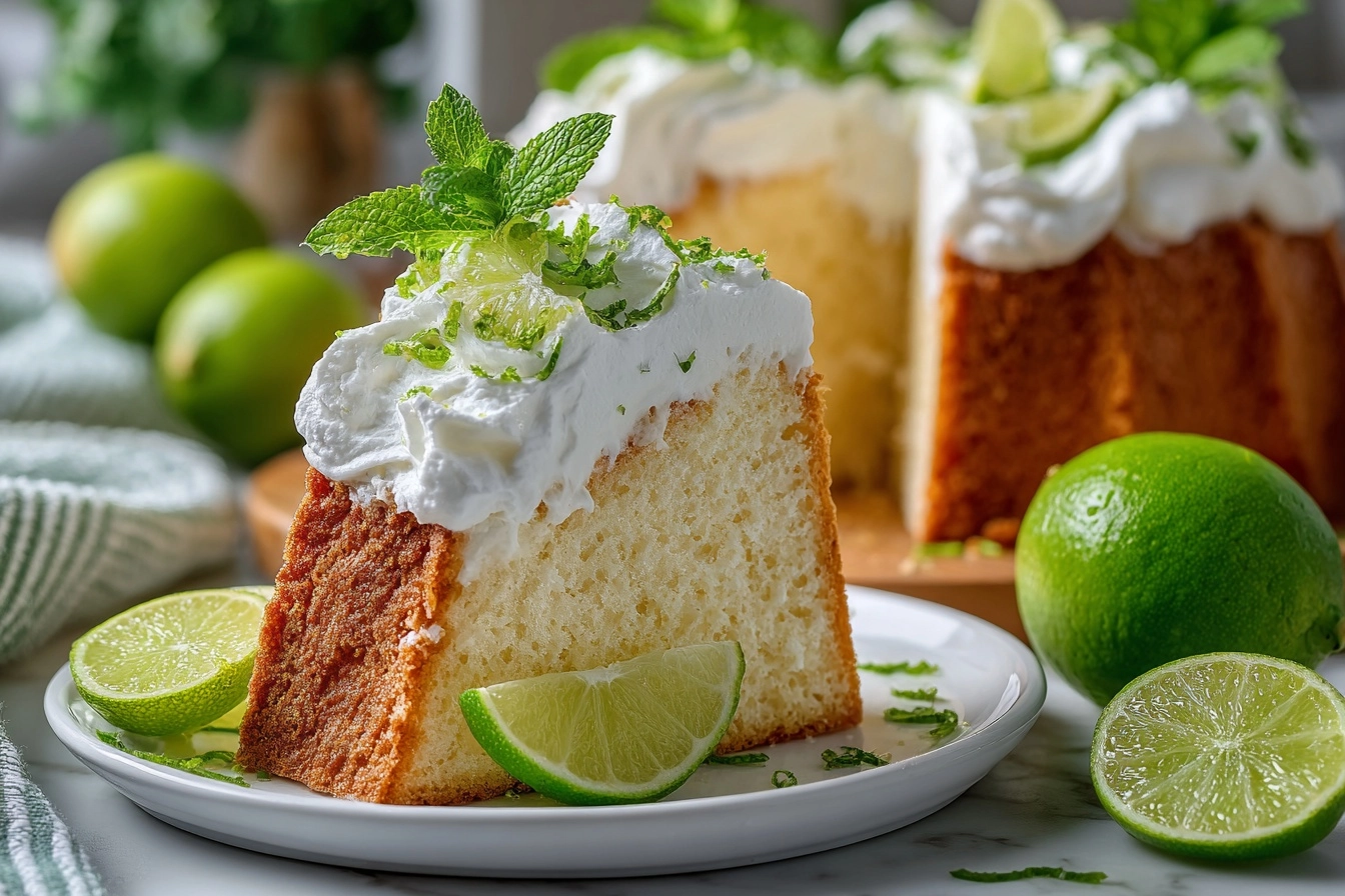 Mile High Key Lime Pound Cake Recipe