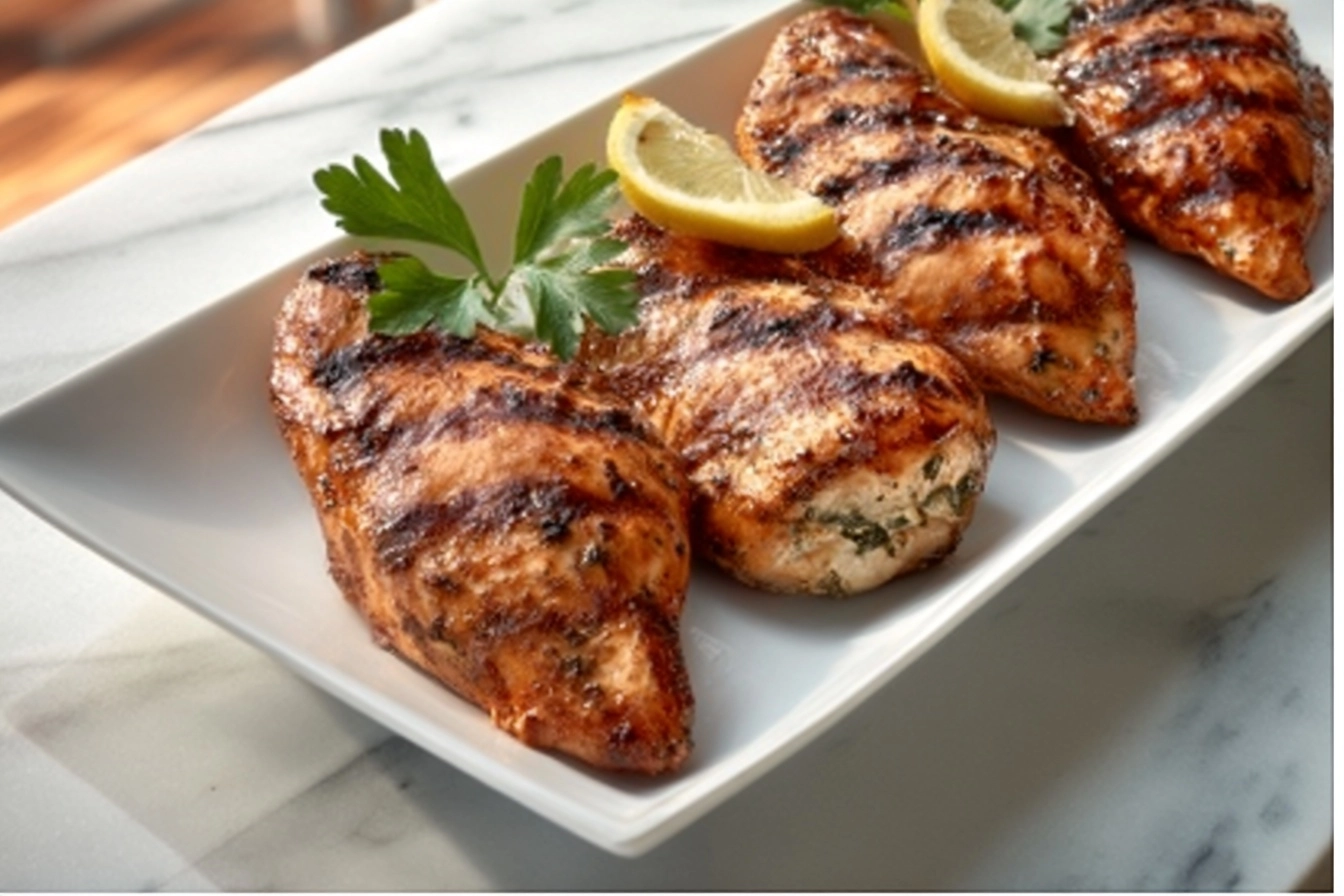 Mediterranean Grilled Chicken Breasts Recipe 6 Mediterranean Grilled Chicken Breasts Recipe - Recipe Image