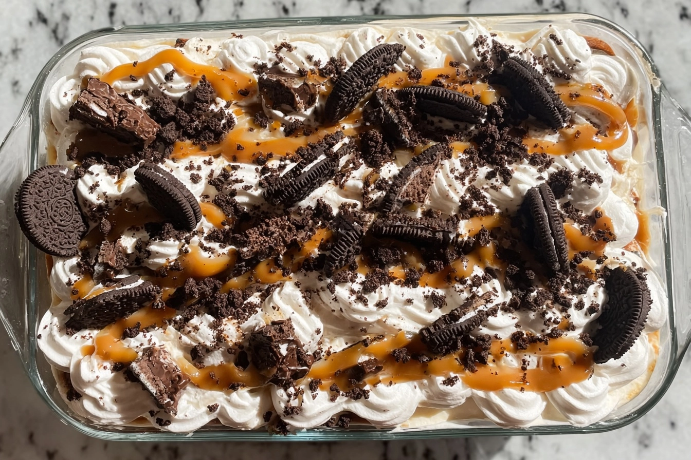 No-Bake Oreo Ice Cream Cake Recipe